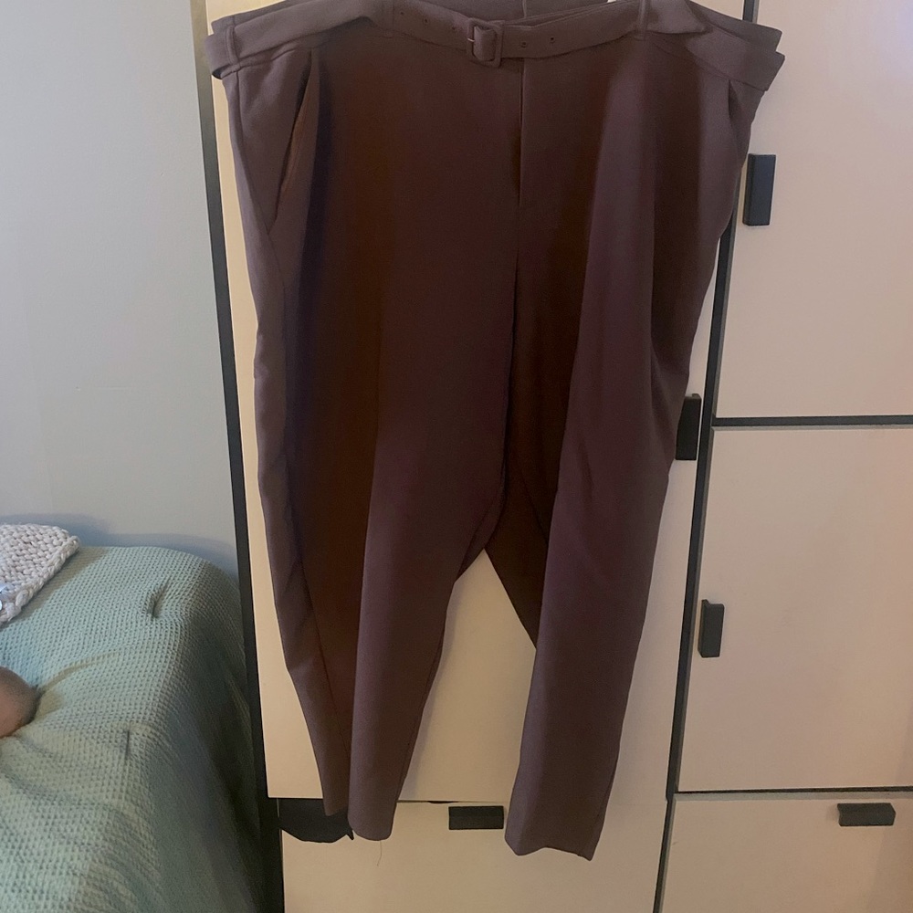 Brown slacks
